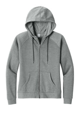 Allmade® Women's Organic CVC Fleece Full-Zip Hoodie AL5003 - hero