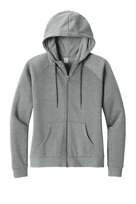 Allmade® Women's Organic CVC Fleece Full-Zip Hoodie AL5003 - hero