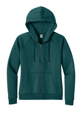 Allmade® Women's Organic CVC Fleece Full-Zip Hoodie AL5003