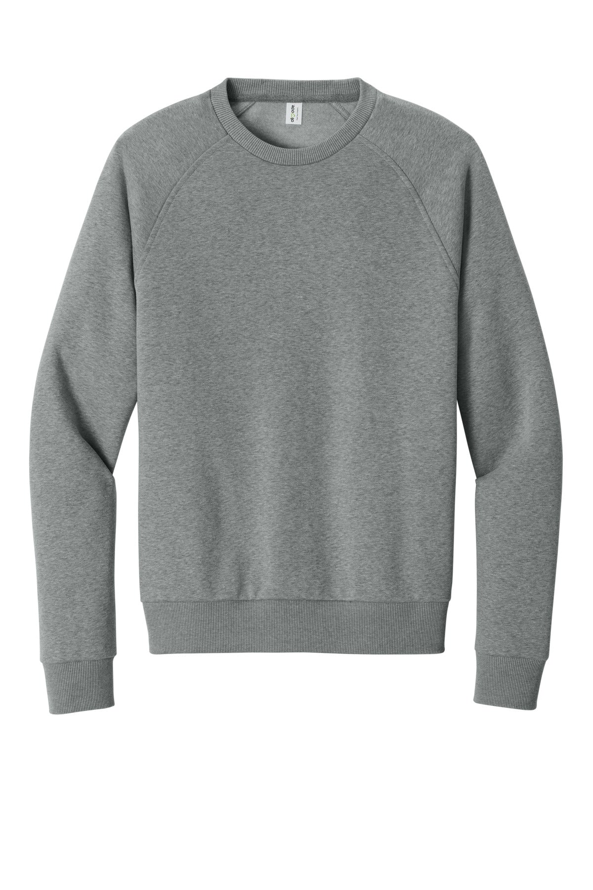 Allmade® Unisex Organic CVC Fleece Crewneck Sweatshirt AL5004 - hero