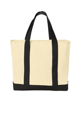 Port Authority® - Ideal Twill Two-Tone Shopping Tote. B400