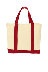 Port Authority® - Ideal Twill Two-Tone Shopping Tote. B400