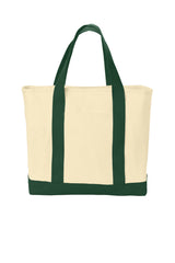 Port Authority® - Ideal Twill Two-Tone Shopping Tote. B400