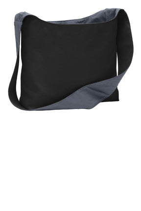 Port Authority® Cotton Canvas Sling Bag. BG405 - hero