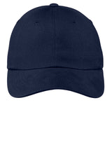 Port Authority® Unstructured Brushed Twill Cap. BTU - hero