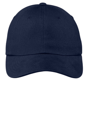 Port Authority® Unstructured Brushed Twill Cap. BTU - hero