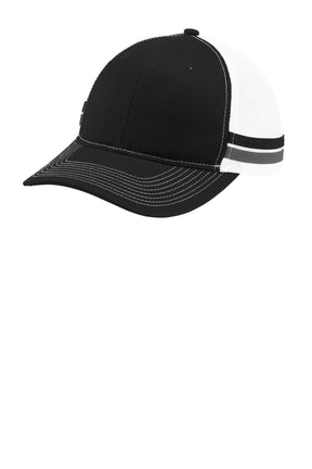 Port Authority ® Two-Stripe Snapback Trucker Cap. C113 - hero