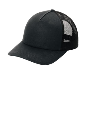 Port Authority® Low-Profile Snapback 5-Panel Trucker Cap C405LP - hero