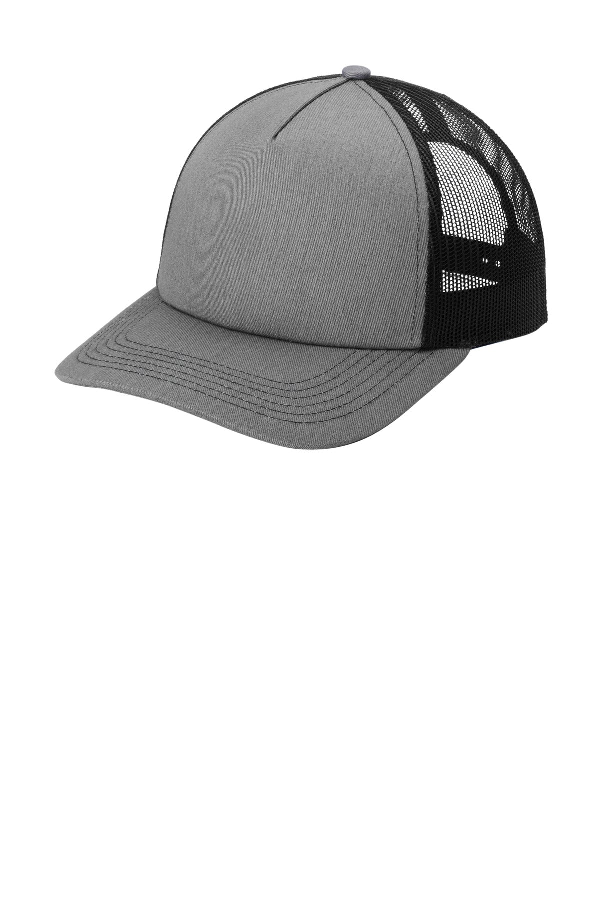 Port Authority® Low-Profile Snapback 5-Panel Trucker Cap C405LP