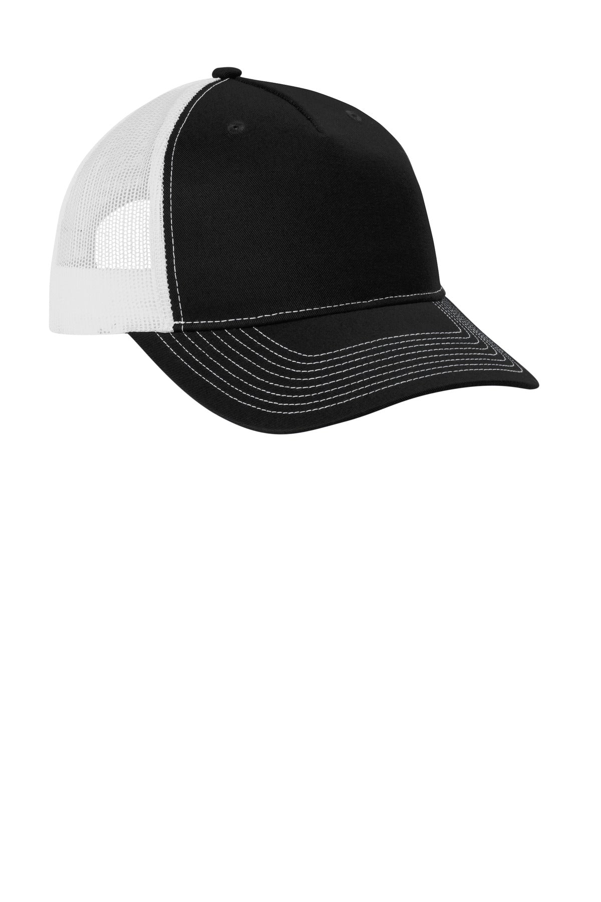 Port Authority® Snapback Five-Panel Trucker Cap C405