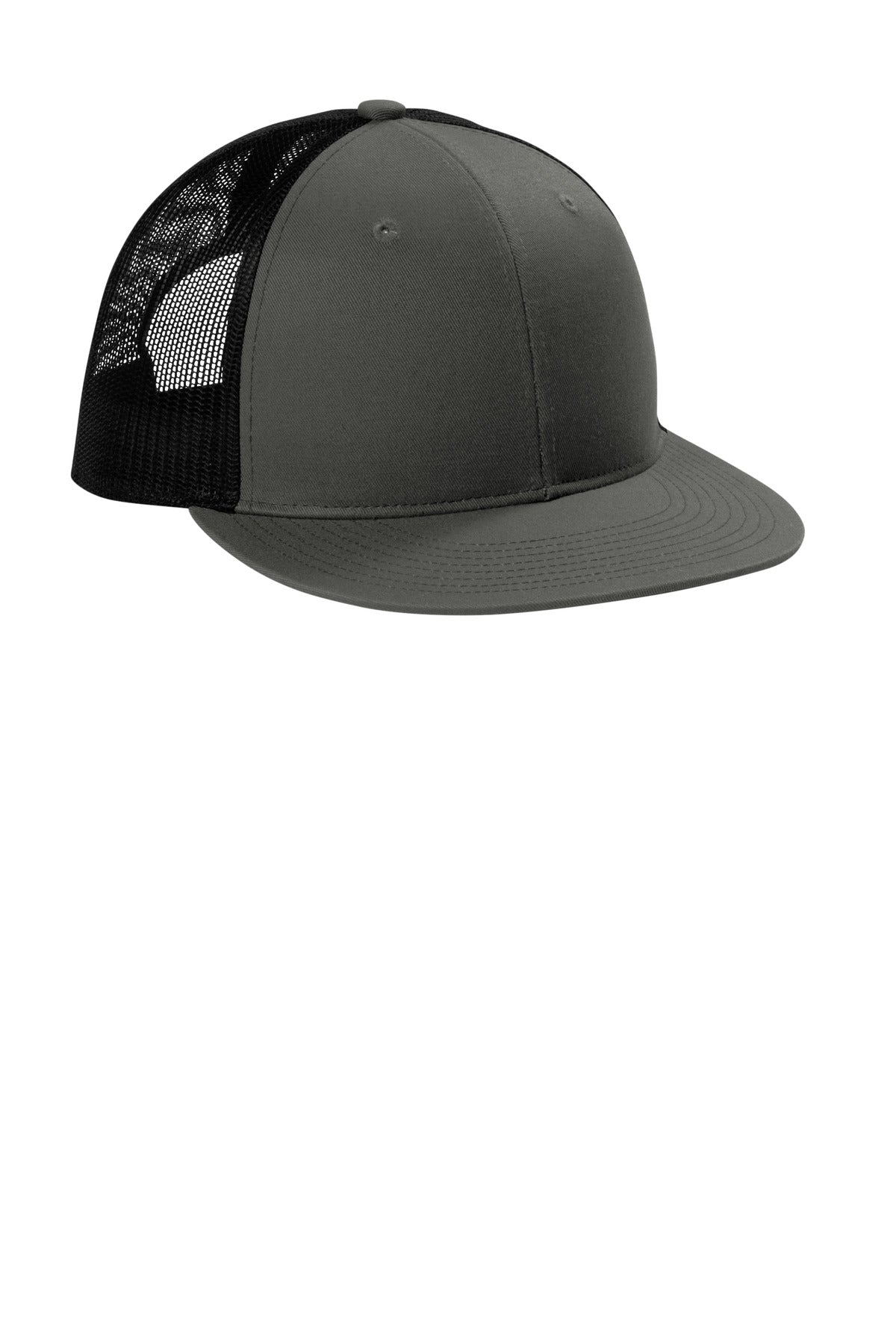 Port Authority® Snapback Flat Bill Trucker Cap C407 - hero