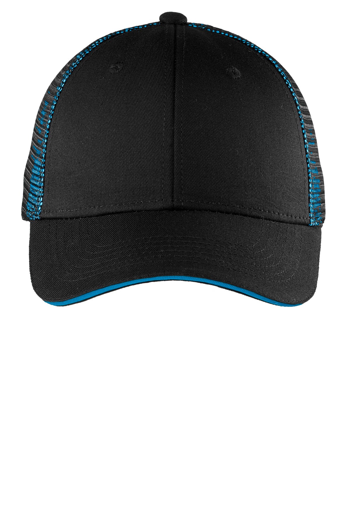 Port Authority® Double Mesh Snapback Sandwich Bill Cap. C818