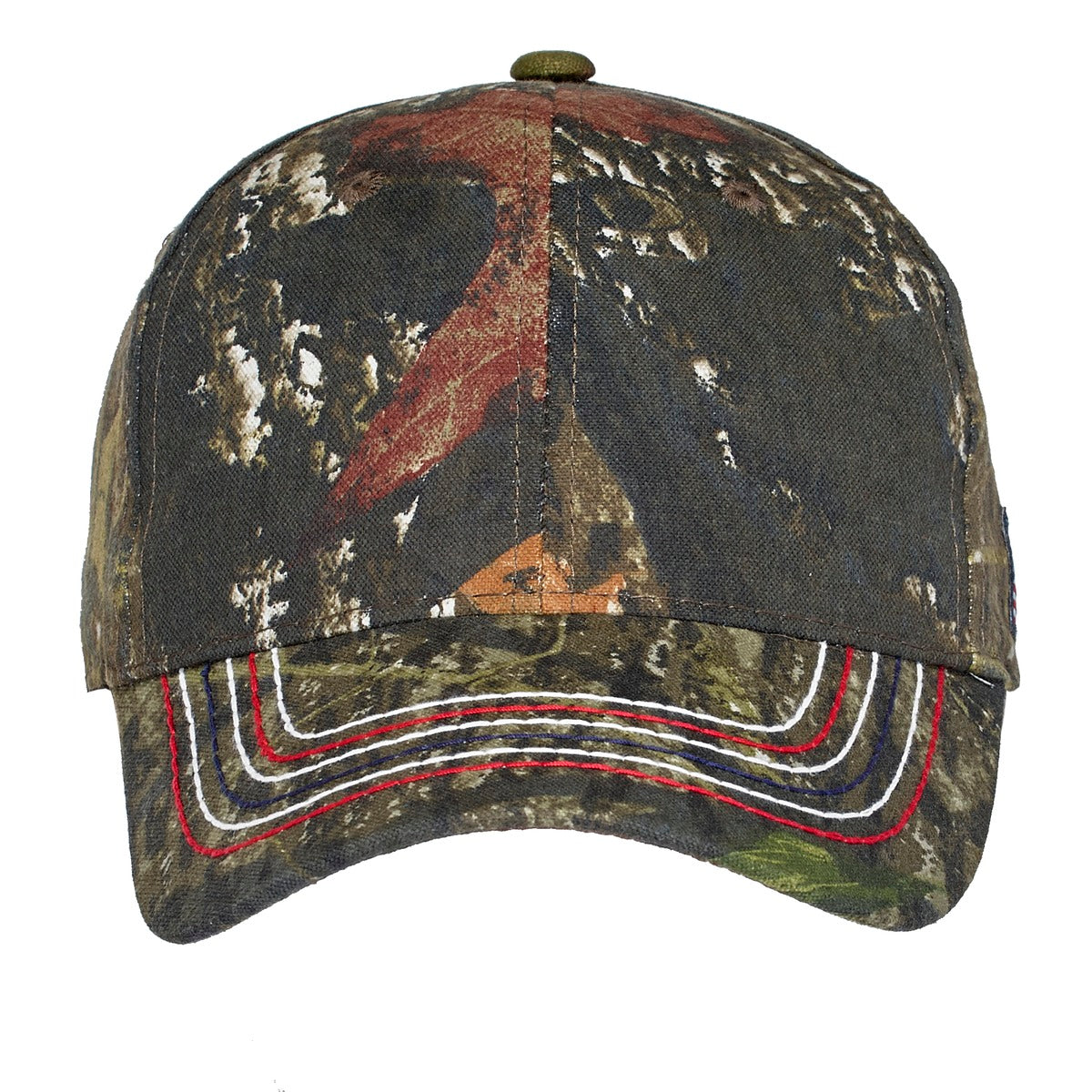 Port Authority® Americana Contrast Stitch Camouflage Cap. C909 - hero