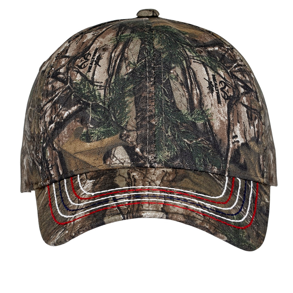 Port Authority® Americana Contrast Stitch Camouflage Cap. C909