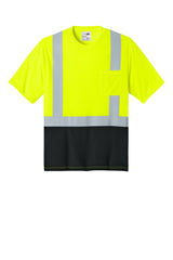 CornerStone® ANSI 107 Class 2 Short Sleeve Mesh Blocked Tee CS205