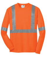 CornerStone® ANSI 107 Class 2 Long Sleeve Safety T-Shirt. CS401LS - hero