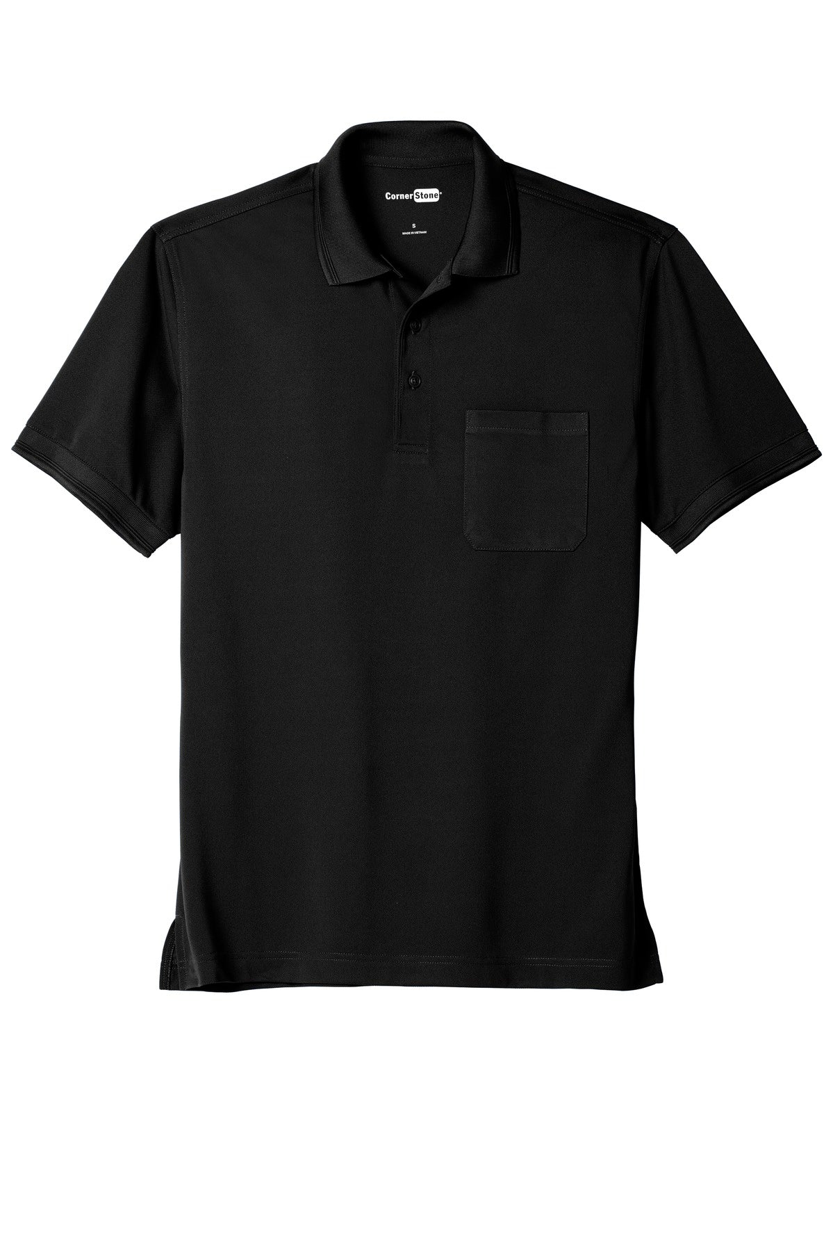 CornerStone ® Industrial Snag-Proof Pique Pocket Polo. CS4020P - hero