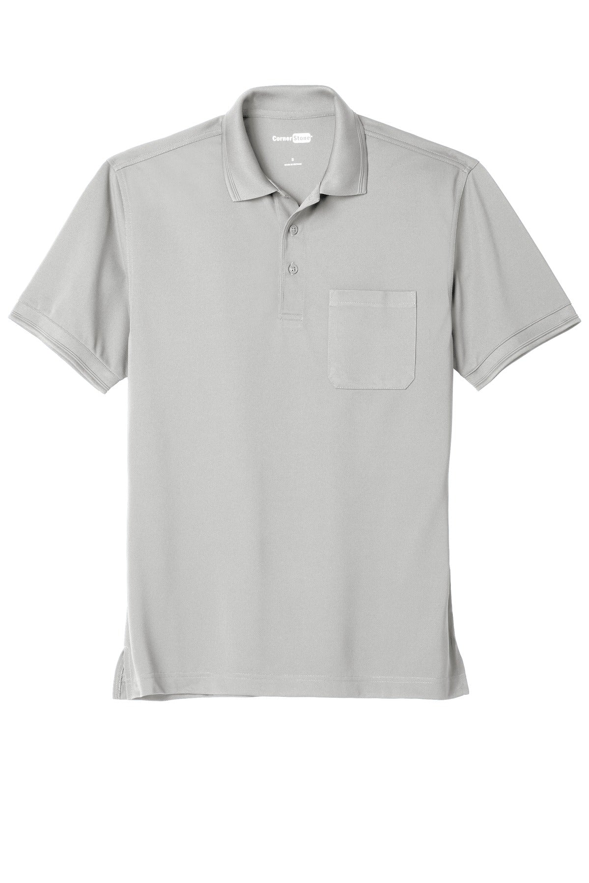 CornerStone ® Industrial Snag-Proof Pique Pocket Polo. CS4020P