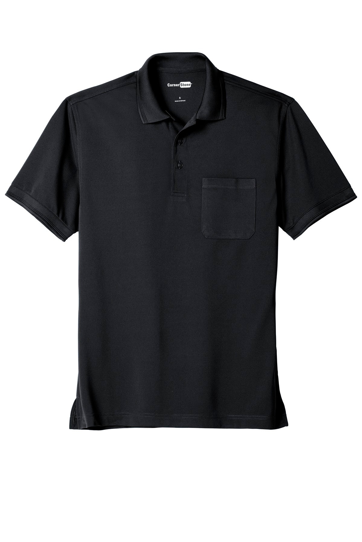 CornerStone ® Industrial Snag-Proof Pique Pocket Polo. CS4020P
