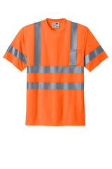 CornerStone® - ANSI 107 Class 3 Short Sleeve Snag-Resistant Reflective T-Shirt. CS408 - hero