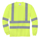 CornerStone® - ANSI 107 Class 3 Long Sleeve Snag-Resistant Reflective T-Shirt. CS409
