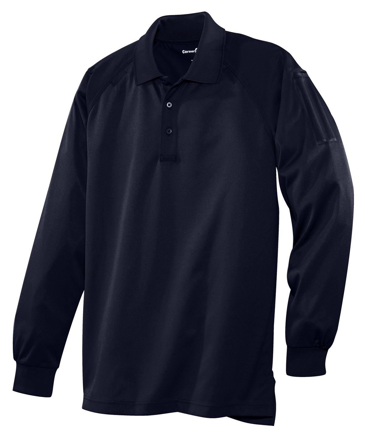 CornerStone® - Select Long Sleeve Snag-Proof Tactical Polo. CS410LS