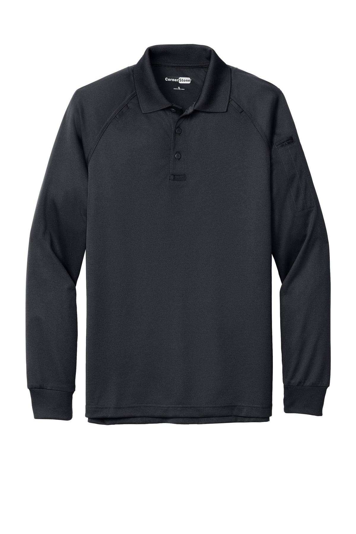 CornerStone® - Select Long Sleeve Snag-Proof Tactical Polo. CS410LS