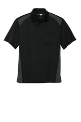 CornerStone® Select Snag-Proof Two Way Colorblock Pocket Polo. CS416 - hero