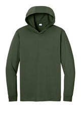 CornerStone® Workwear Pro Long Sleeve Hooded Tee CS440LSH