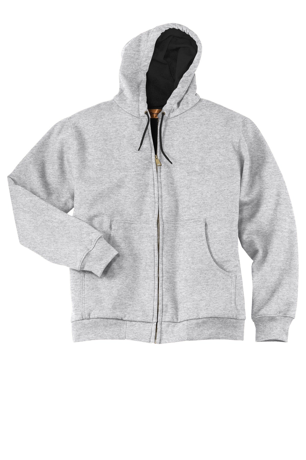 CornerStone® - Heavyweight Full-Zip Hooded Sweatshirt with Thermal Lining. CS620