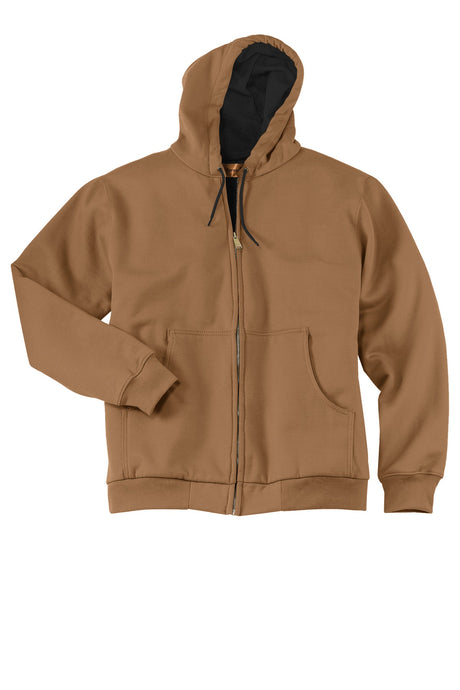 CornerStone® - Heavyweight Full-Zip Hooded Sweatshirt with Thermal Lining. CS620 - hero