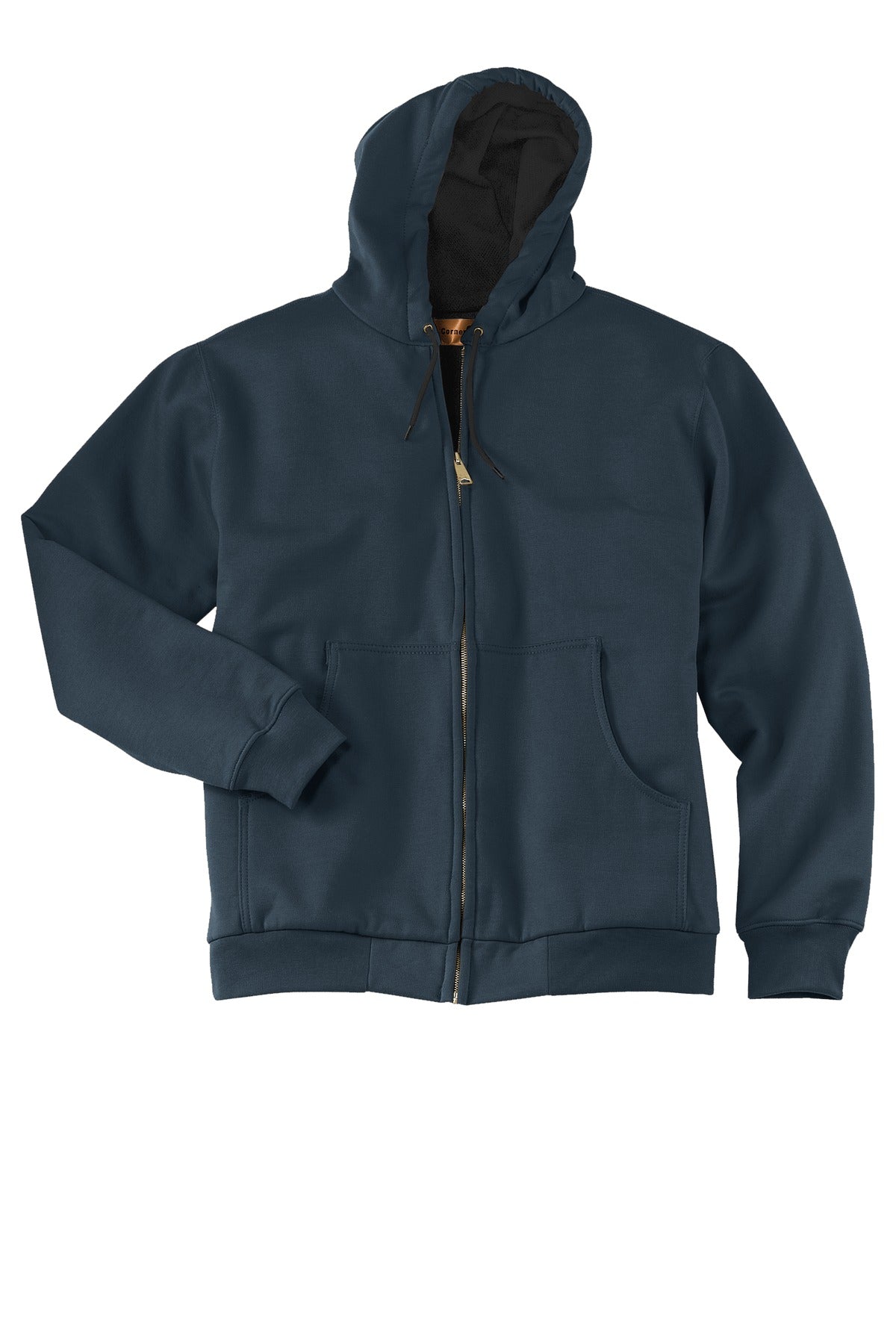 CornerStone® - Heavyweight Full-Zip Hooded Sweatshirt with Thermal Lining. CS620