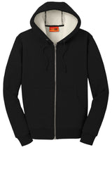 CornerStone® Heavyweight Sherpa-Lined Hooded Fleece Jacket. CS625 - hero