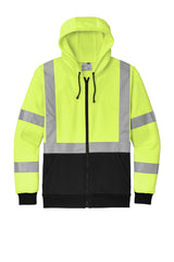 CornerStone® A107 Class 3 Heavy-Duty Fleece Full-Zip Hoodie CSF300