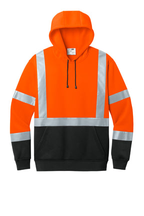 CornerStone® ANSI 107 Class 3 Heavy-Duty Fleece Pullover Hoodie CSF301 - hero