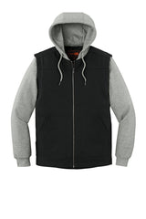 CornerStone® Duck Fleece Full-Zip Hooded Jacket CSJ42 - hero