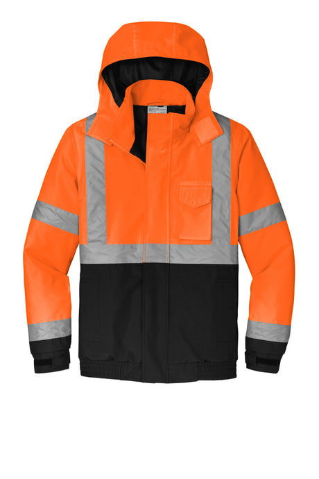 CornerStone® ANSI 107 Class 3 Economy Waterproof Insulated Bomber Jacket CSJ500 - hero