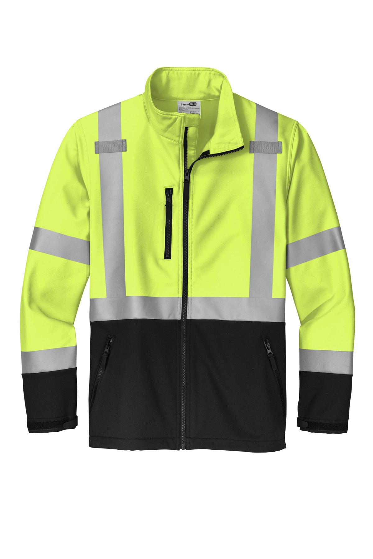 CornerStone® ANSI 107 Class 3 Soft Shell Jacket CSJ503 - hero