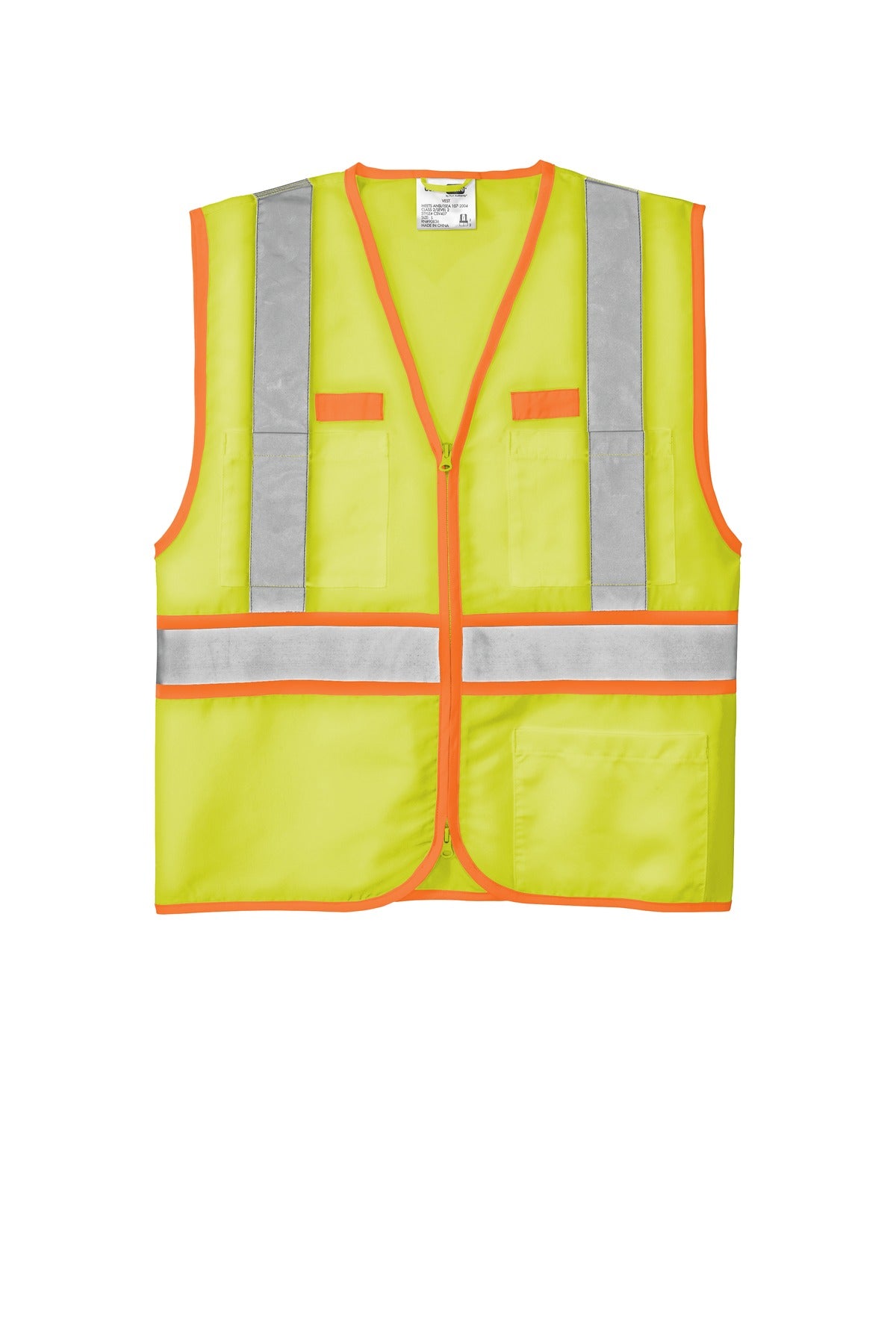 CornerStone® - ANSI 107 Class 2 Dual-Color Safety Vest. CSV407