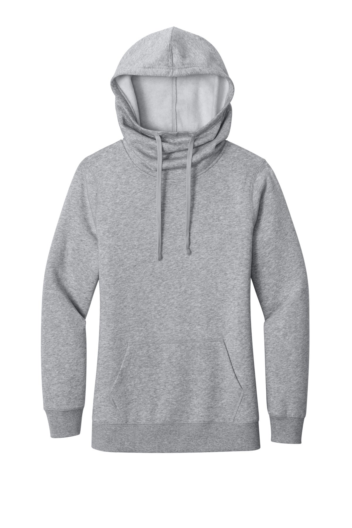 District ® Women's Lightweight Fleece Hoodie. DM493