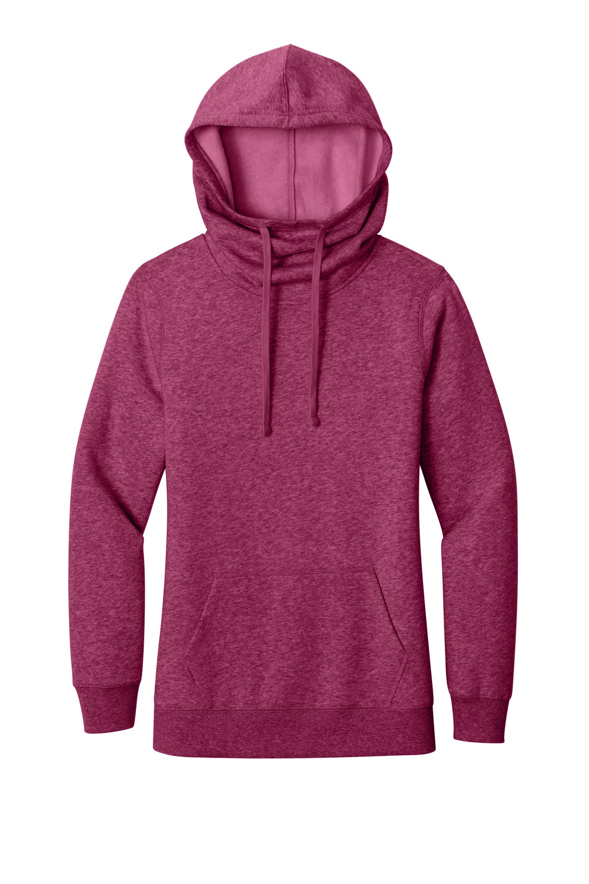 District ® Women's Lightweight Fleece Hoodie. DM493