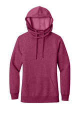 District ® Women's Lightweight Fleece Hoodie. DM493