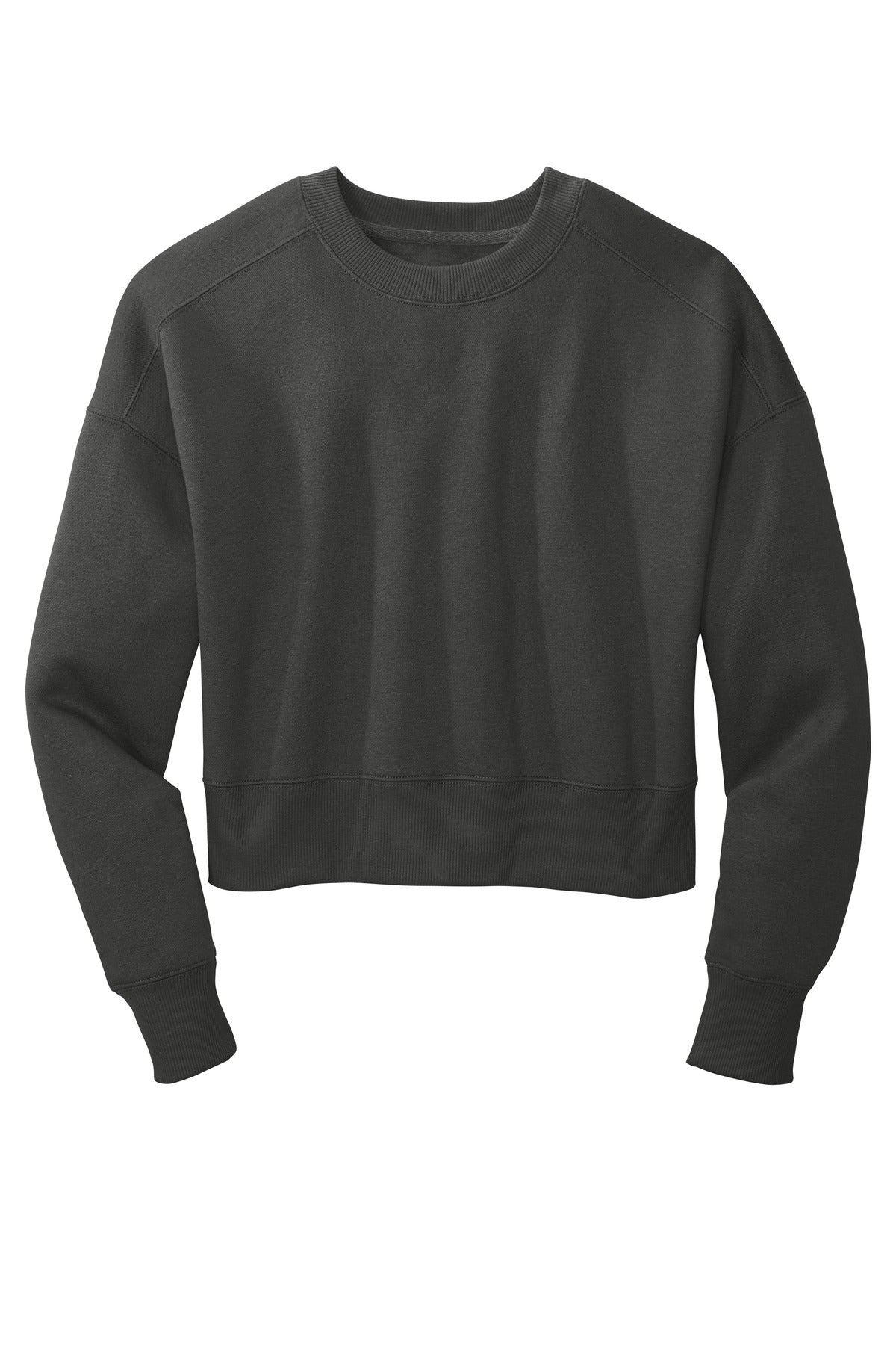 District ® Women's Perfect Weight ® Fleece Cropped Crew DT1105 - hero