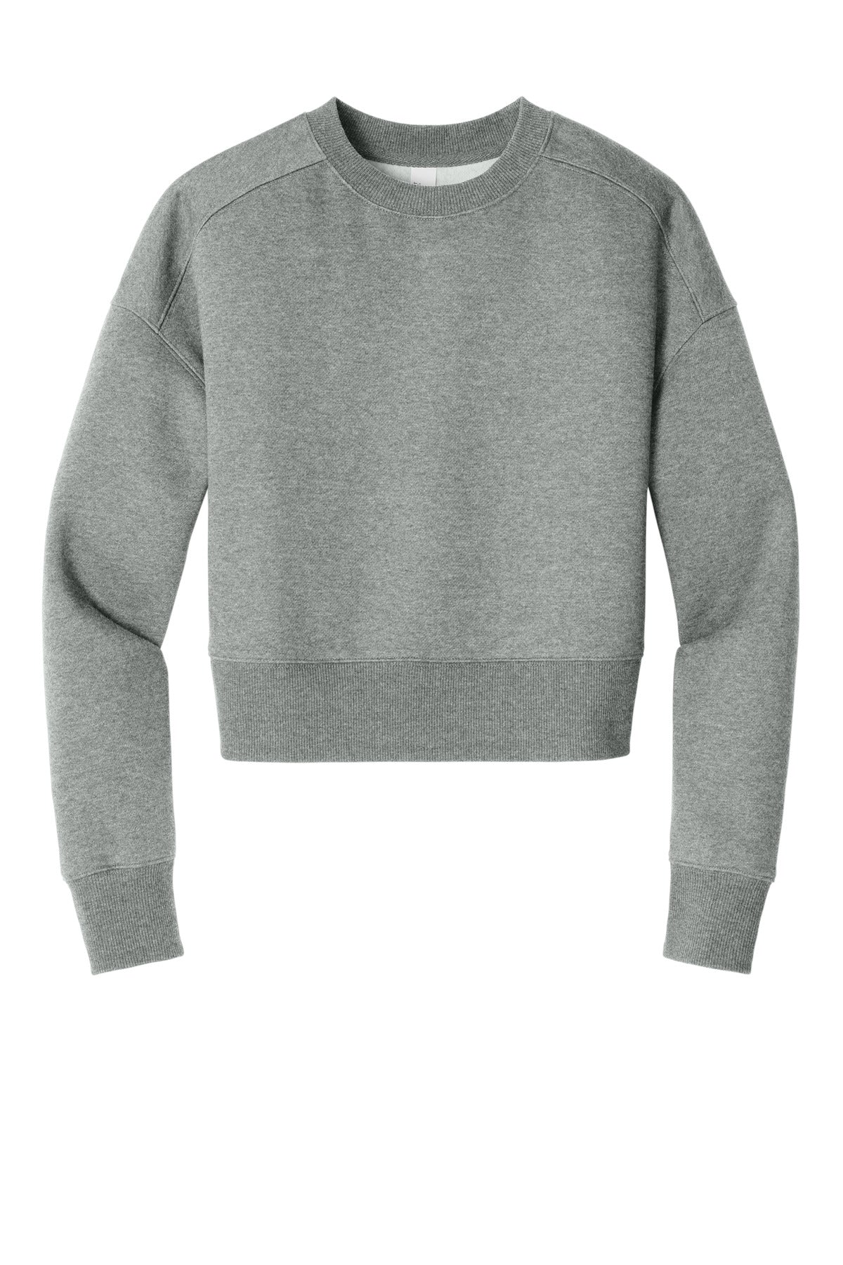 District ® Women's Perfect Weight ® Fleece Cropped Crew DT1105