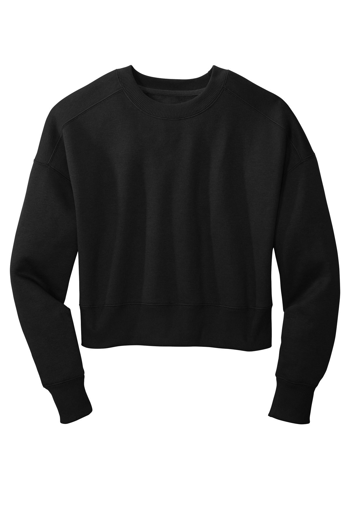 District ® Women's Perfect Weight ® Fleece Cropped Crew DT1105