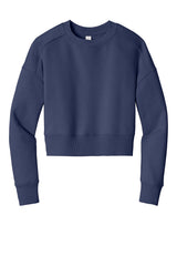 District ® Women's Perfect Weight ® Fleece Cropped Crew DT1105