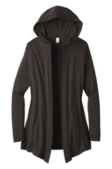 District ® Women's Perfect Tri ® Hooded Cardigan. DT156 - hero