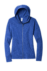 District ® Women's Medal Full-Zip Hoodie. DT665