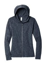District ® Women's Medal Full-Zip Hoodie. DT665