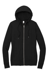 District® Women's Featherweight French Terry Full-Zip Hoodie DT673 - hero